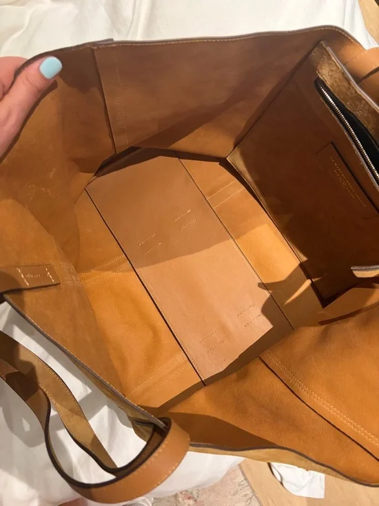 Sezane Gabin Tote - Camel - Picture 4 of 8